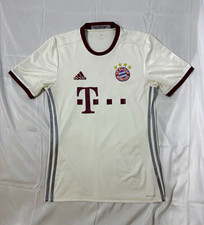 adidas Bayern Munich Soccer Jersey White/Maroon Mats Hummels #5 picture