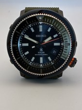 SEIKO ProspeX Tuna SNE547P1 Street Series Solar Watch Diver's Green Rubber WBox picture