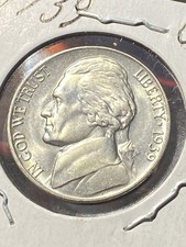1939 P Jefferson Nickel Uncirculated Reverse Of 40 DDO picture