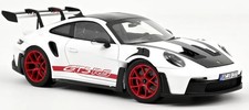 Norev PORSCHE 911 GT3 RS Weissach Pack 2022 1:18 White/Red 187373 NEW OPENING picture