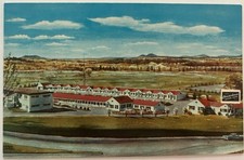Charterhouse Motor Hotel Postcard | Bangor, Maine | Vintage Aerial View picture