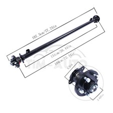 3.5K Trailer Axle 5 lug FOR 73
