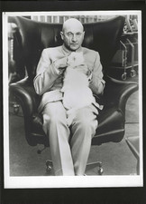 Vtg James Bond Press Photo Donald Pleasence Blofeld Cat You Only Live Twice 007 picture