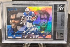 1999 Flair Showcase Legacy Collection-Edgerrin James-Blue RC SSP#90/99-BGS 8.5 picture