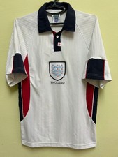 Sz M adult England National team football jersey Score Draw home shirt 1997/1999 picture