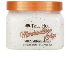 NEW RARE Tree Hut Marshmallow Hut Shea Sugar Scrub picture