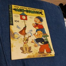 Ace Comics 72 Mckay 1943 Ww2 Era The Phantom Jungle Jim Golden Age Blondie strip picture
