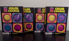 Lot of 4 Authentic Schylling NeeDoh Teenie Color Change Multicolor 4 Pack picture