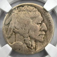 1917 P Buffalo Nickel Two Feather Variety NGC VG8 Type Holder Rare  picture