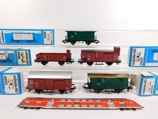 5x Märklin H0 AC Freight Cars 4685 KWStE 4692 4695 4696 DRG Mint Box #DY266-1 picture