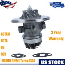 6BTAM 6CTA 6B QSB MARINE DIESEL Turbo HX40 3536621 Turbocharger Cartridge CHRA picture