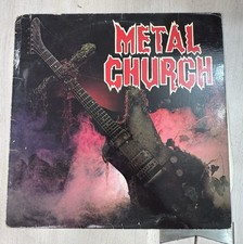 METAL CHURCH LP 1984 GROUND ZERO RECORDS 1ST PRESS Used picture