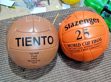 2X Slazenger Challenge 1966 World Cup Final  Footballs England vs West  Germany picture