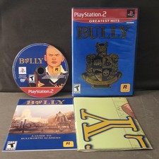 Bully PS2 Game Greatest Hits CIB Map picture