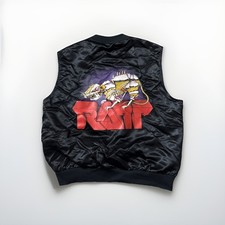 Vintage 1983 Ratt Out Of The Cellar Tour Satin Vest Size Medium Rare USA Band picture