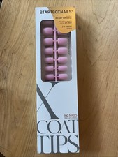 BTARTBOXNAILS X-Coat PRESS PROCESS 160 NAILS NEW IN BOX picture