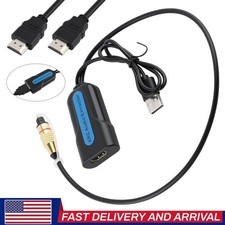 ARC eARC Audio Extractor to Optical 192kHz 24bit Dolby DTS 5.1 HDMI-compatible picture