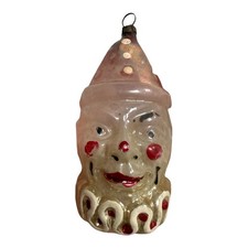 Vintage Antique RARE German Figural Glass Clown picture