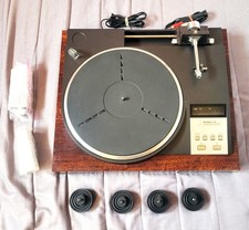 RARE Mitsubishi Lt-30 Linear Tracking Turntable, Parts  or repair only picture