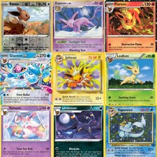Eeveelutions - Pick Your Pokemon Cards - Foils - Vintage to Modern picture