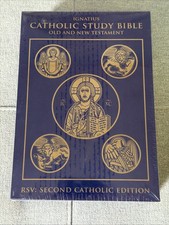 Ignatius Catholic Study Bible: Old & New Testaments by Scott Hahn - NEW & SEALED picture