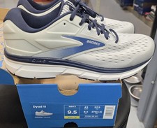 Brooks Dyad 11 Mens 9.5 2E (WIDE) 071 LIGHT GREY NAVY picture
