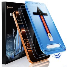 2PC MAGICJOHN Privacy for iPhone 17 16 ProMax Tempered Glass Screen Protector picture