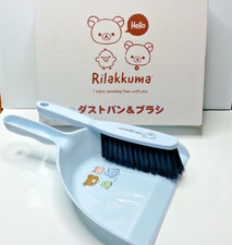 Rilakkuma tabletop dustpan brush set picture