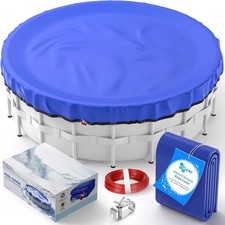 15Ft Premium Winter Pool Cover for Above Ground Pools - UV & Cold Resistant picture