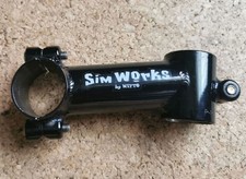 SimWorks by NITTO Rhonda Stem 31.8mm 2-Bolt Black Made in Japan Rare picture