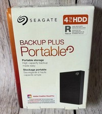 Seagate Backup Plus Portable 4TB USB 3.0 External HDD Black STHP4000400 picture