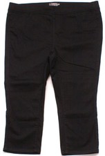 Torrid Crop Lean Jeans Womens 3X Pull On Black Stretch Super Soft Denim (45X22) picture