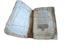 antique book - the works of Theophilus -1656 picture