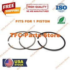 1× Piston Ring STD For Hyundai H1 H100 D4BB D4BA Engine 23040-42210 91.1mm*2+2+3 picture