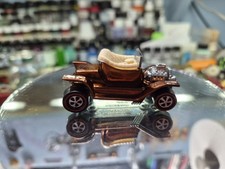 Hot Wheels Redline Restored Hot Heap Spectraflame Rootbeer Brown US  picture