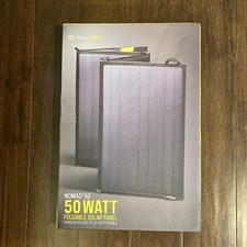 Goal Zero Nomad 50 Foldable Solar Panel 50W Portable Charger 11920 Black NEW picture