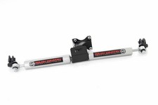 Rough Country Dual Steering Stabilizer for Jeep Wrangler JK JKU 2007-2018 picture