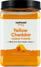 Nutricost Pantry Yellow Cheddar Cheese Powder 2.5 lbs Cooking Baking Popcorn picture