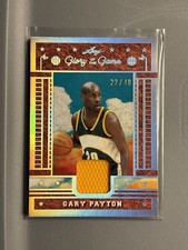 Leaf 2025 Glory of the Game Gary Payton Patch Game Used GU-23 /40 (MEM) picture