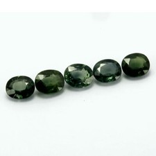 Sapphire 4.31ct oval aaa blue green color 100% natural earth mined Sri-Lanka picture