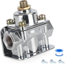 For Holley 12-803 2 Port 4 1/2 to 9 PSI Carburetor Fuel Pressure Regulator NEW picture