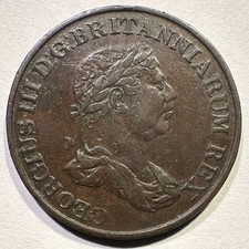 1815 British Ceylon Sri Lanka One Stiver George III High Grade Light Porosity picture