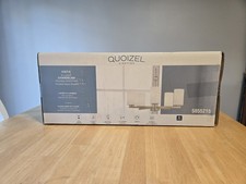 Quoizel Vista 5-Light Dimmable Chandelier Nouveau Gold Frosted Glass 5055215 picture