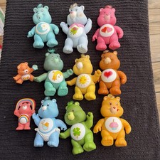 Vintage 1980s Kenner Care Bears PVC Mini Figure Lot of 11 Vinyl Mixed Lot picture