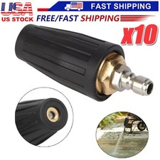 4.0GPM High Pressure Washer Rotating Turbo Nozzle Spray Tip 4000PSI 1/4