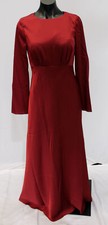 AW Bridal Women's Ginevra Satin Charmeuse Bridesmaid Dress CD4 Deep Claret US:6 picture