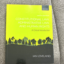 Oxford University Press Constitutional Law & Human Rights 9th PB Loveland picture