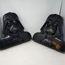 Lot Of 2 Vintage 1980 Star Wars Darth Vader Action Figure Carrying Cases picture