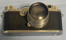 Leica D.R.P. Ernst Leitz Wetzlar Camera 426258 w/ Xenon f=5 cm 1:1.5 Lens 491147 picture