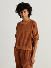 The Great Cotton sweatshirt 'Teammate' Brown Size Small picture
